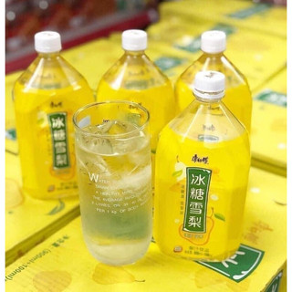 Nước lê, đào chai 1000ml - ngọt dịu, siêu ngon