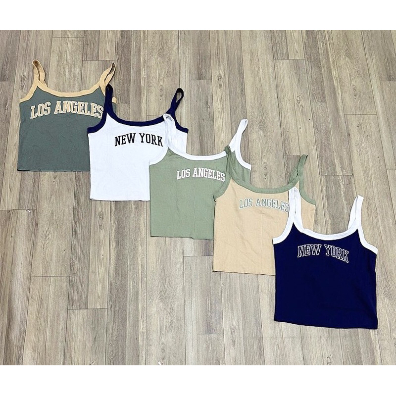 Áo dây croptop F21 xuất dư