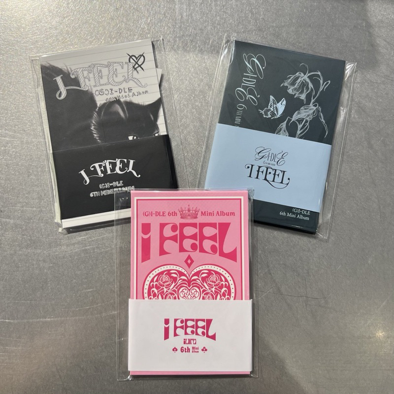 Album GIDLE I Feel Nguyên Seal Đủ Ver