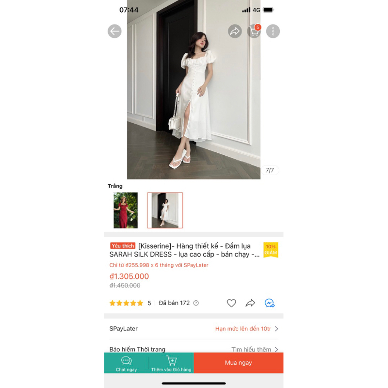Đầm Sarah Kisserine S