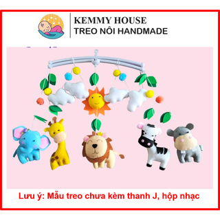 Mẫutreo nôi handmade mẫu vua sư tử kích thích thị giác cho bé