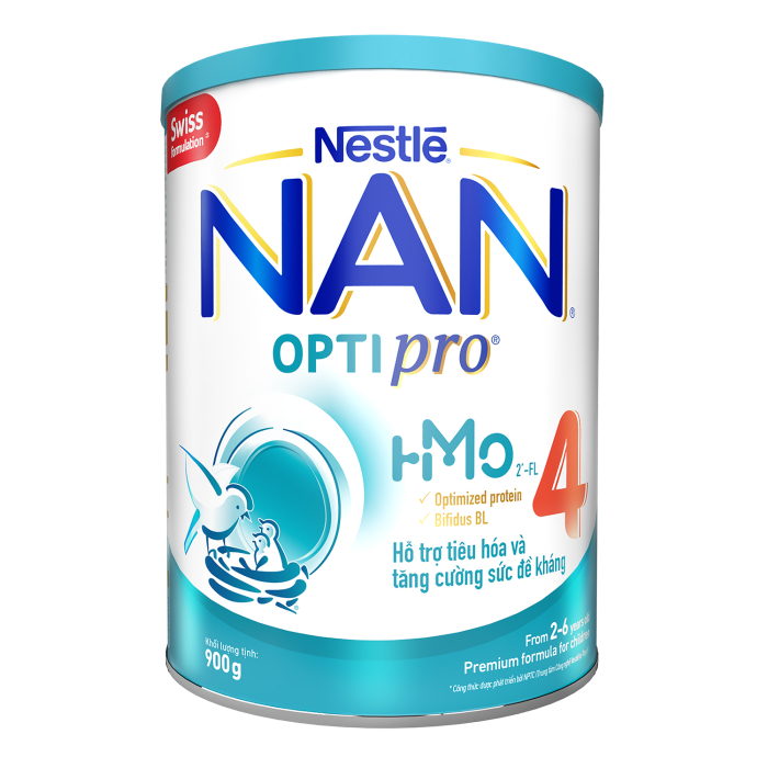Sữa bột Nan Optipro Plus 4 850g/1.5kg