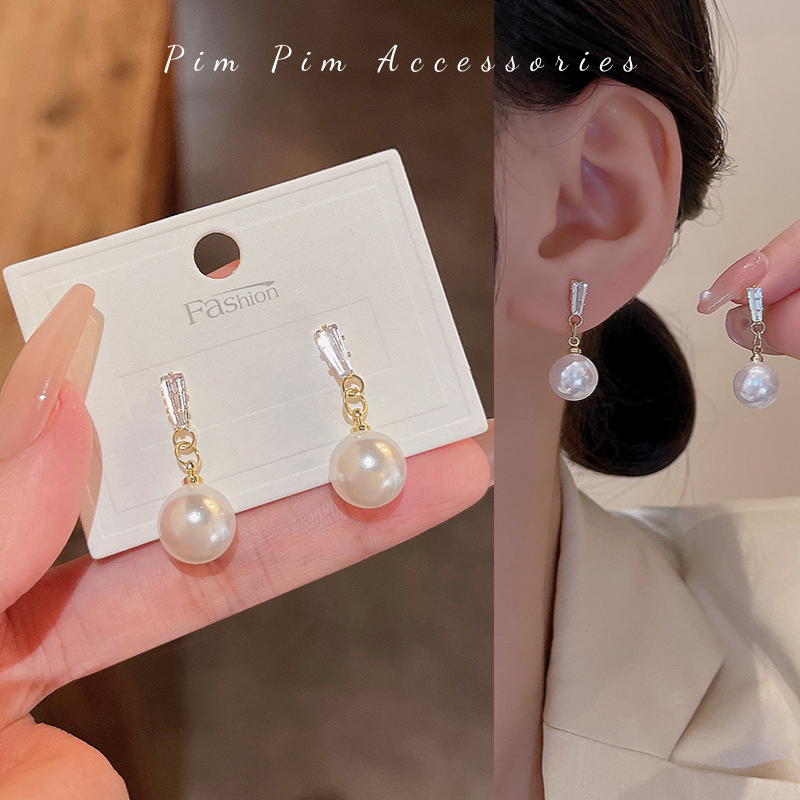 Bông tai nữ chất liệu hợp kim cao cấp bền màu không gỉ khuyên tai Hàn Quốc trẻ trung cá tính phụ kiện thời trang