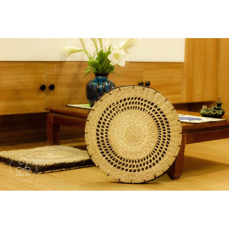 ĐỆM TRÀ, ĐỆM THIỀN, ĐỆM CÓI, đệm ngồi bệt vuông/tròn
