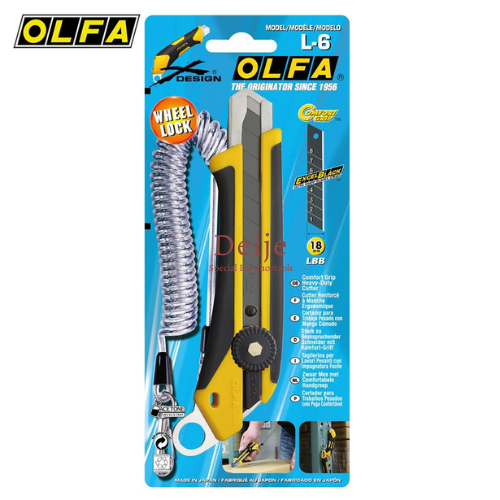Dao cắt OLFA L-6 Nhật Bản- dòng OLFA X Design
