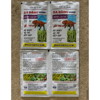 Chế phẩm trừ rầy, rệp, bọ trĩ ba đăng 500wp 12g
