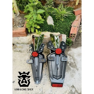 Combo dè gắn exciter 150 pát inox + dè Malay carbon mới.