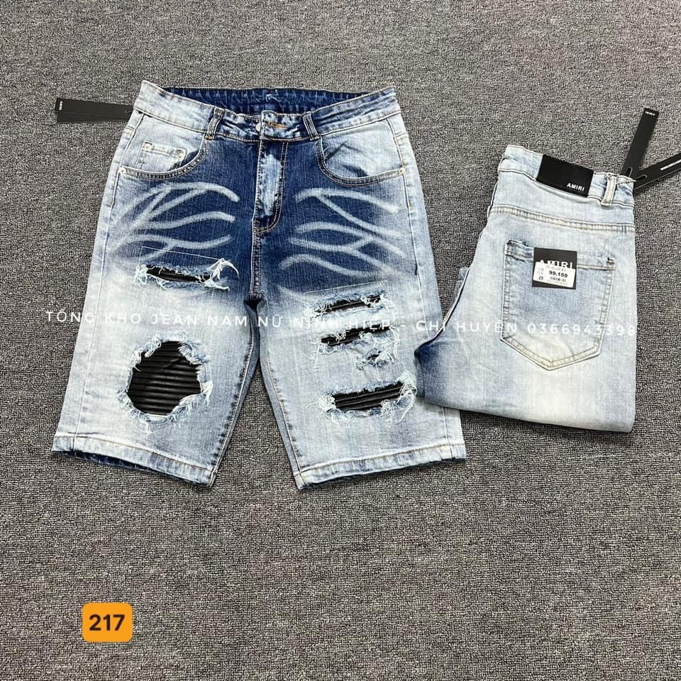 Quần Short jean nam rách NNH88 nhiều mẫu cực hót NNH1021