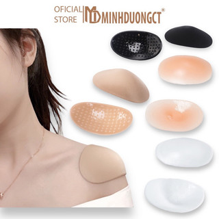 Mút độn vai cô dâu, miếng nâng vai đẹp nữ - bộ 2 miếng độn bằng silicon thoáng mát nl088