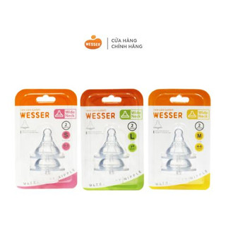 Núm ty Wesser cổ rộng size L/M/S (1 vi 2 cái)