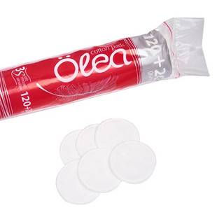 Combo 2 Bông Tẩy Trang Olea 140 Miếng - Thành phần Cotton An Toàn Cho Da