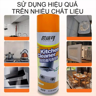 Chai xịt tẩy bếp đa năng kitchen cleaner 500ml, chai xịt tẩy rửa nhà bếp đa năng