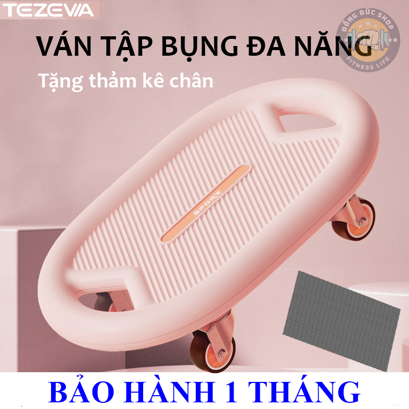 Đĩa Tập Bụng Đa Năng Xoay 360 Độ - Tập Cho Toàn Cơ Bụng Giữa và Cơ Liên Sườn - Tặng Kèm Tấm Lót Gối