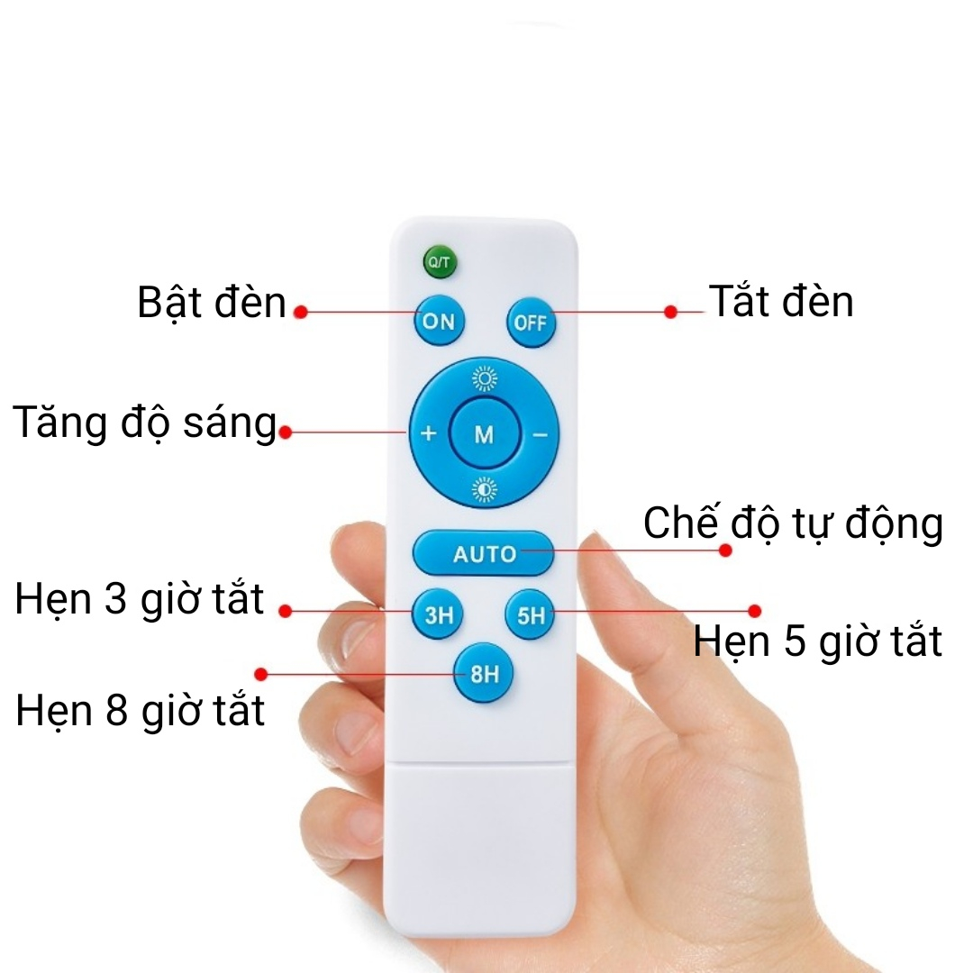 Remote đèn đường năng lượng mặt trời