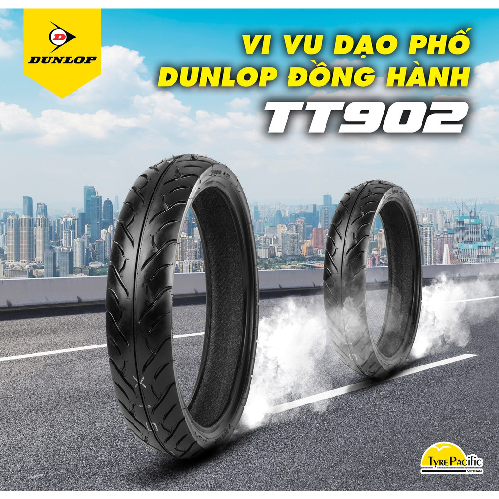 Vỏ lốp xe máy Dunlop 90/80-17 TT902