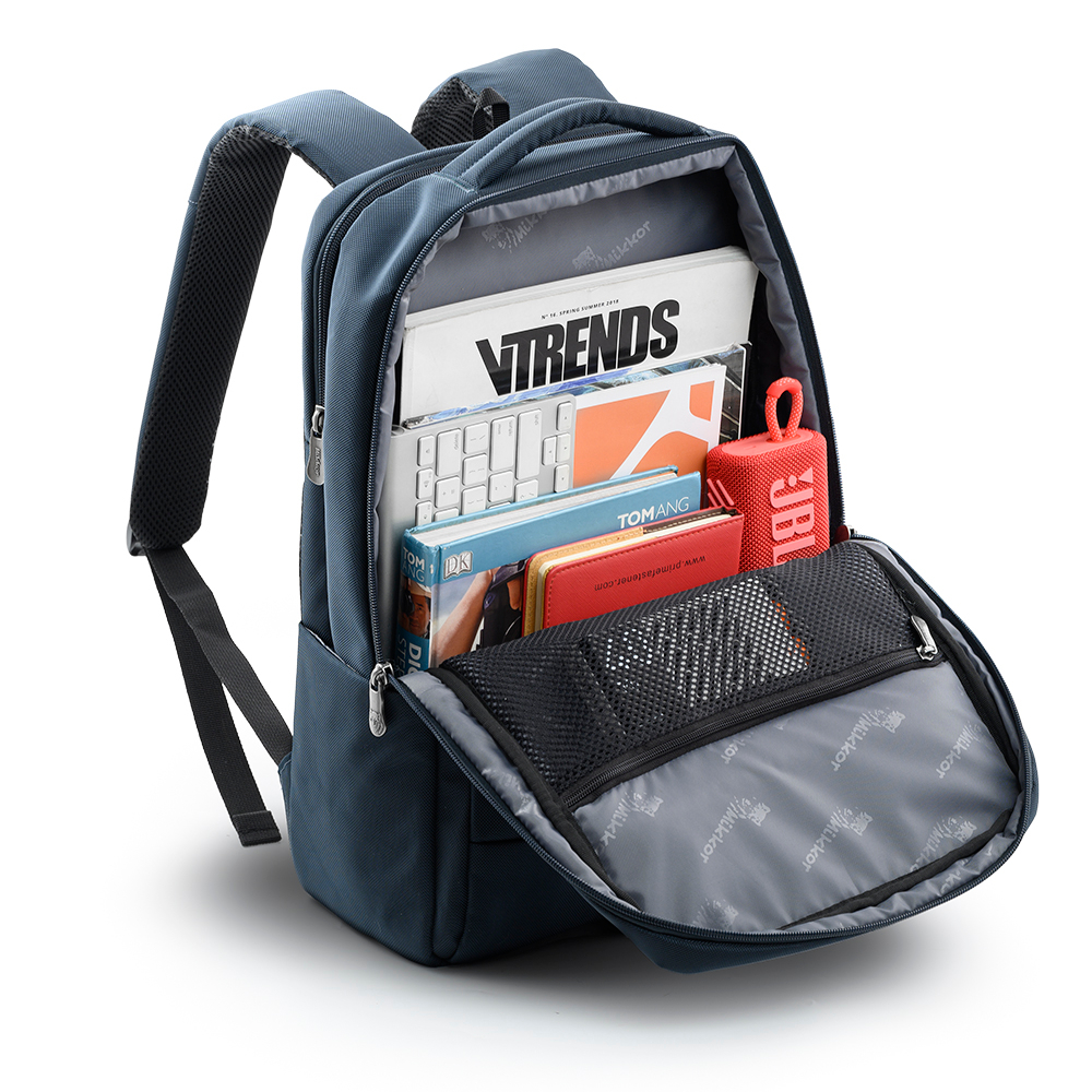 Ba lô văn phòng Mikkor The Ralph Premier - Navy size L