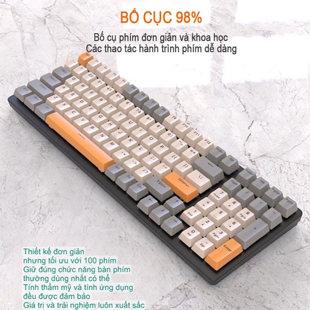 [Bàn Phím Cơ ZIYOU K3] Kết nối có dây - 3 màu - 10 chế độ nháy đèn | BigBuy360 - bigbuy360.vn