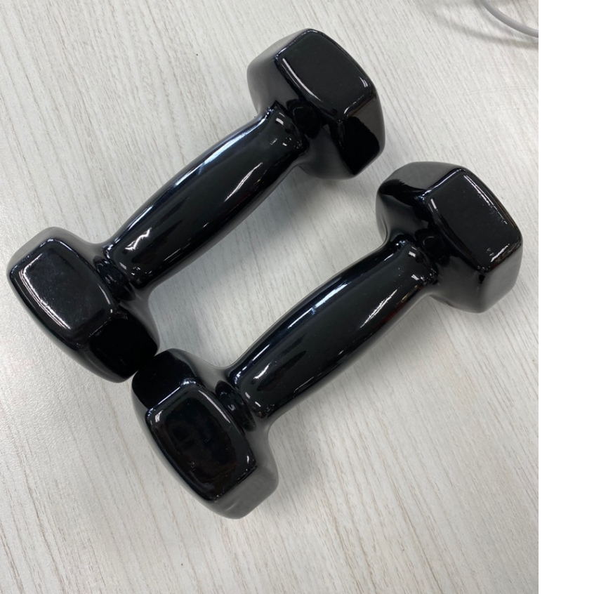 Tạ tay lõi sắt bọc cao su đa năng 1kg 2kg 3kg 4kg 5kg nam nữ chống trơn xước vỡ sàn giúp tập tay, gym thể thao tại nhà