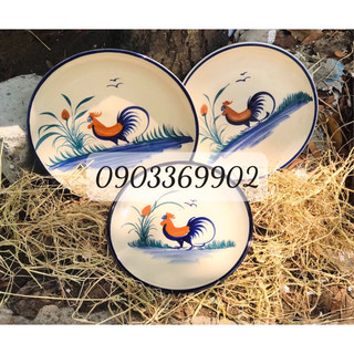 Dĩa con gà trống hàng cao cấp