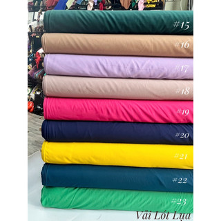 Vải Lót Lụa - Giá hiển thị là giá cho 10cm vải