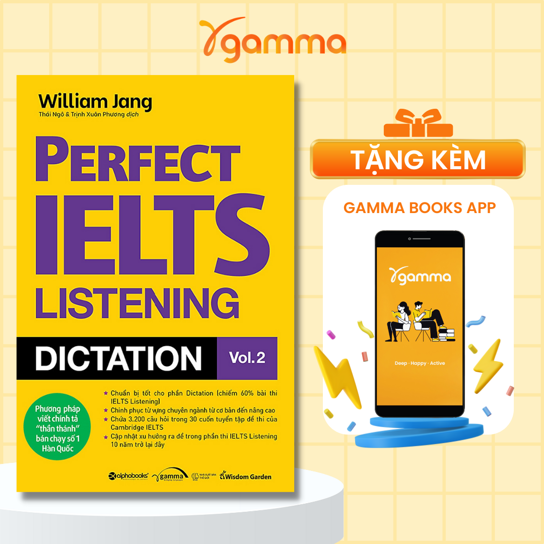Sách Perfect IELTS listening dictation vol.2