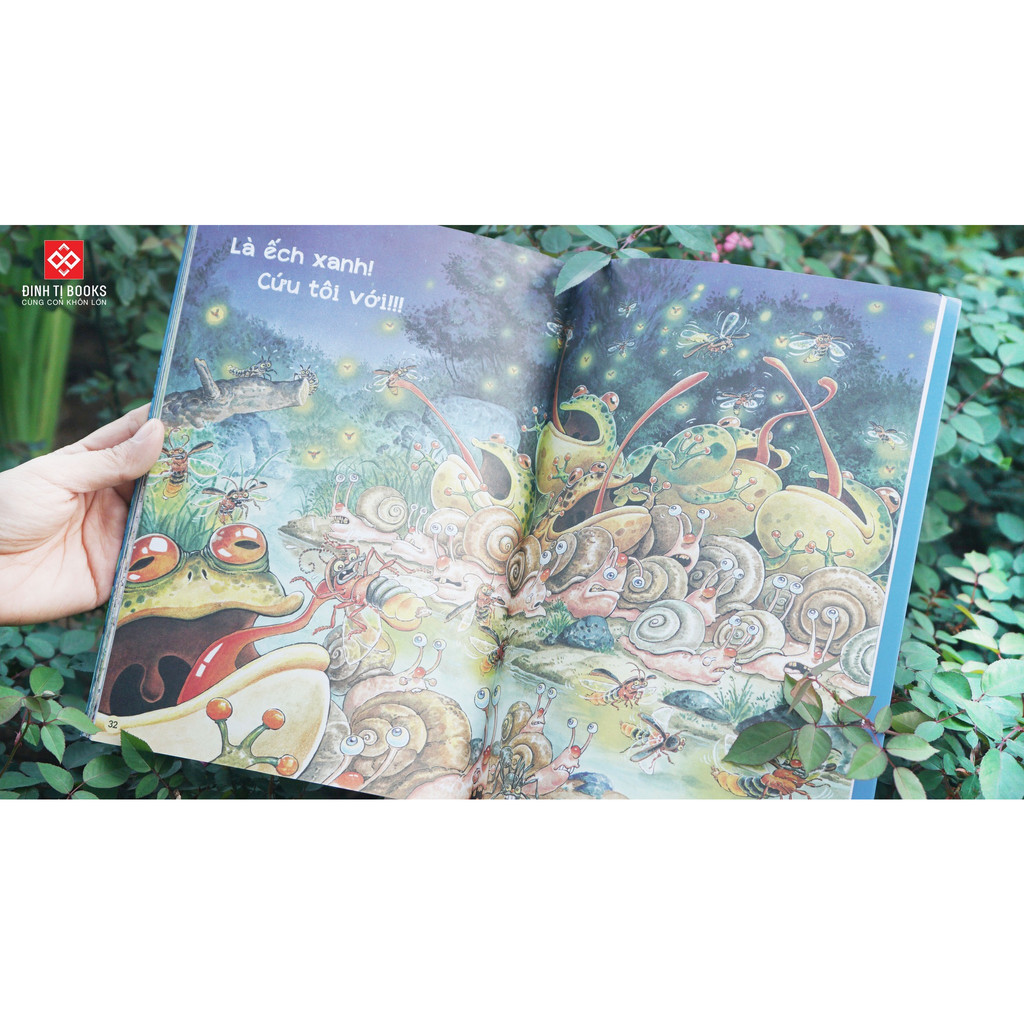 Sách - Truyện tranh khoa học về các loài cồn trùng - Hiệp sĩ dũng cảm bọ ngựa - Cho trẻ 6 - 12 tuổi - Đinh Tị Books