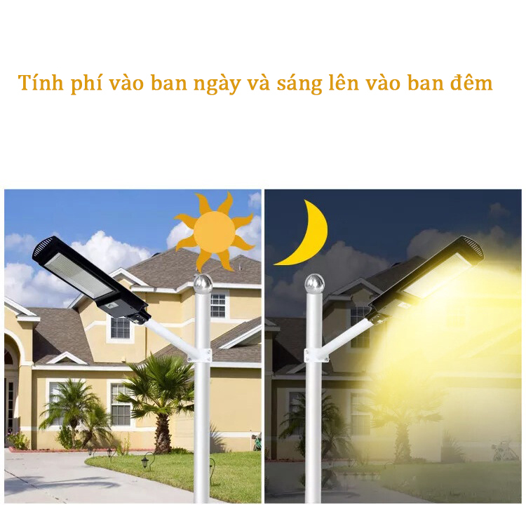 JIOR Đèn Led Pha Năng Lượng Mặt Trời,Đèn Đường Đèn Cảm Biến Siêu Sáng,Sáng Liên Tục | BigBuy360 - bigbuy360.vn