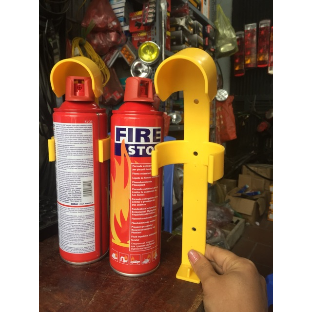 Bình chữa cháy mini Fire Stop 500ml dùng cho Xe hơi dạng xịt bọt