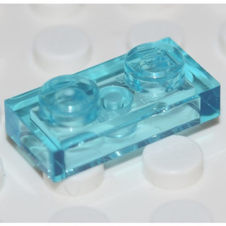 [1 Cái] LEGO Thanh 1x2 Xanh Ngọc Trong Suốt ID 6240222 28653