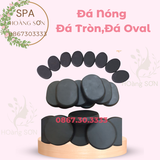 Đá nóng, Viên đá massage body đả thông kinh lạc
