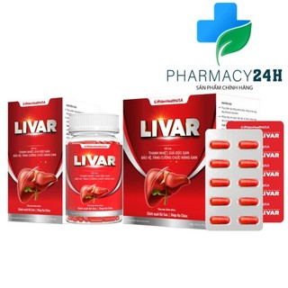 [Chính Hãng] LIVAR giải độc gan, bảo vệ và tăng cường chức năng gan.