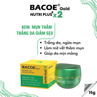 Kem Mụn Trắng da giảm sẹo Bacoe Gold Kem bacoe Gold