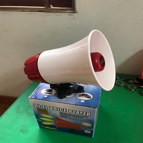 Loa nén 25w chuyến bán hàng rong, bẫy chim đêm