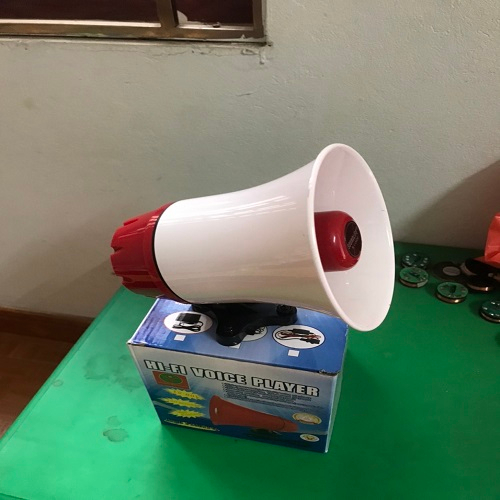 Loa nén 25w chuyến bán hàng rong, bẫy chim đêm