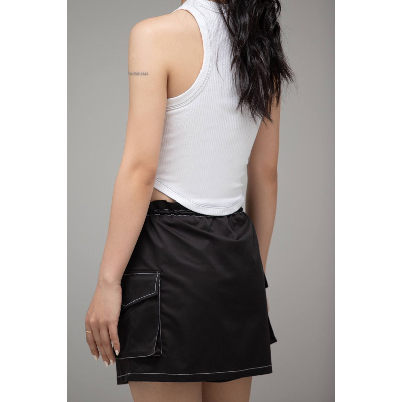 Chân váy cargo mini