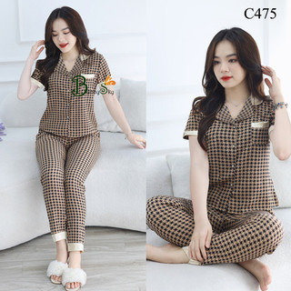 Đồ bộ mặc nhà, đồ bộ pizama lụa, chất lụa mềm mịn lướt để chọn quần áo nữ mặc nhà đẹp và ưng ý nhất