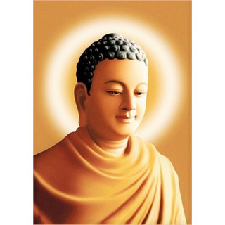Tranh gắn đá toàn bộ tự làm - Tranh phật thích ca