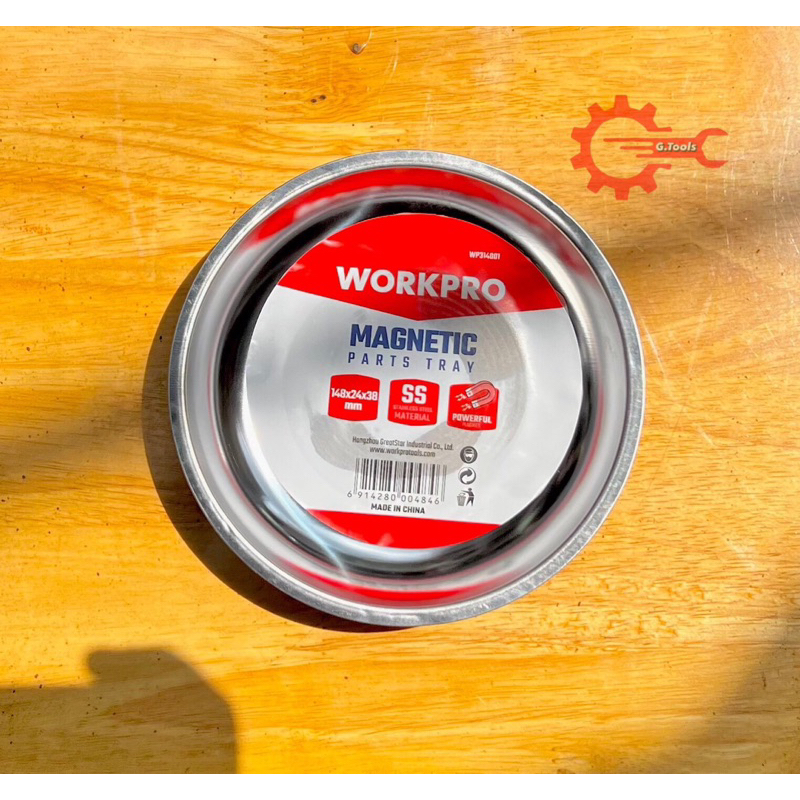Khay đựng ốc vít nam châm hình tròn WorkPro WP314001