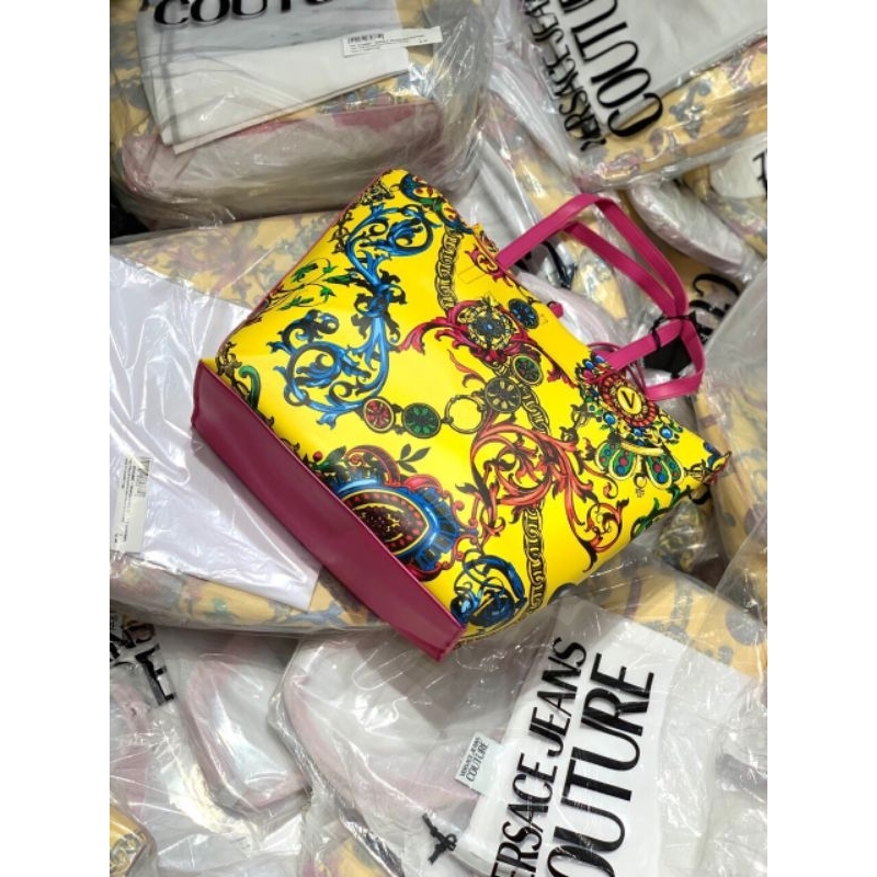 Túi Tote Versace Jean Coutures Convertible