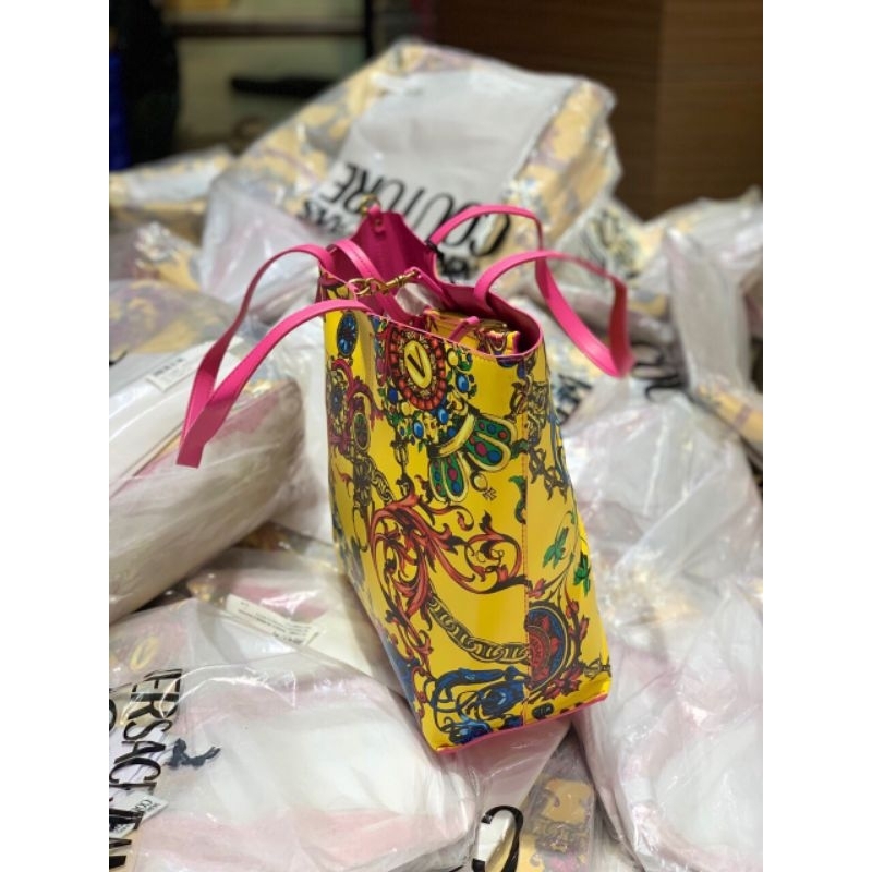 Túi Tote Versace Jean Coutures Convertible