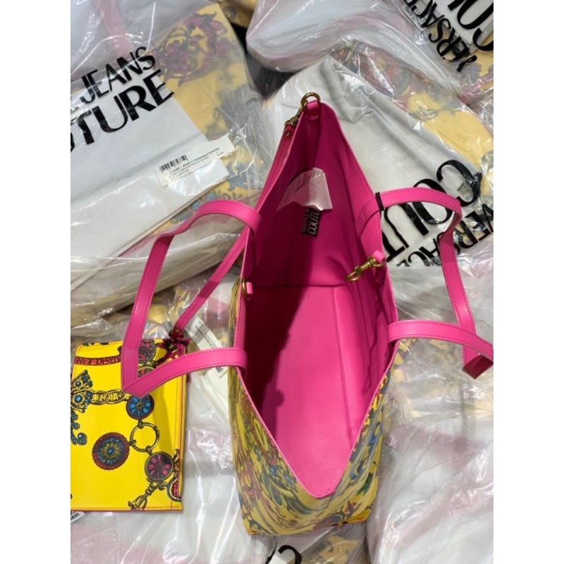 Túi Tote Versace Jean Coutures Convertible