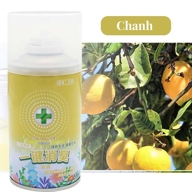 Chai xịt thơm khử mùi trên ô tô