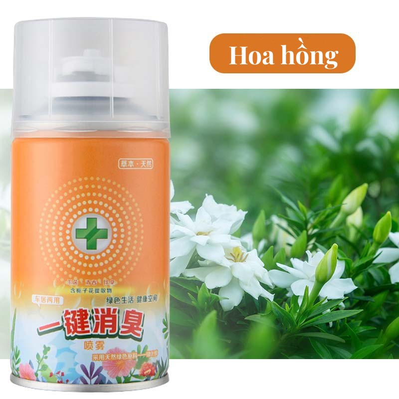 Chai xịt thơm khử mùi trên ô tô