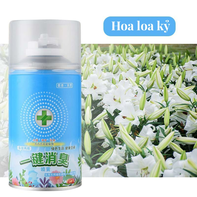 Chai xịt thơm khử mùi trên ô tô