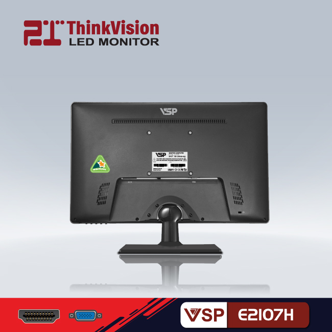 Màn hình máy tính 21inch VSP E2107H  - Hàng chính hãng TECH VISION phân phối