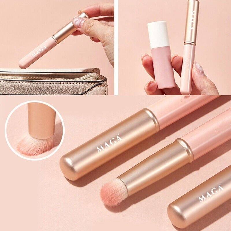 Cọ Tô Son Môi Và Che Khuyết Điểm Có Nắp Đậy MAGA Honey Pink
