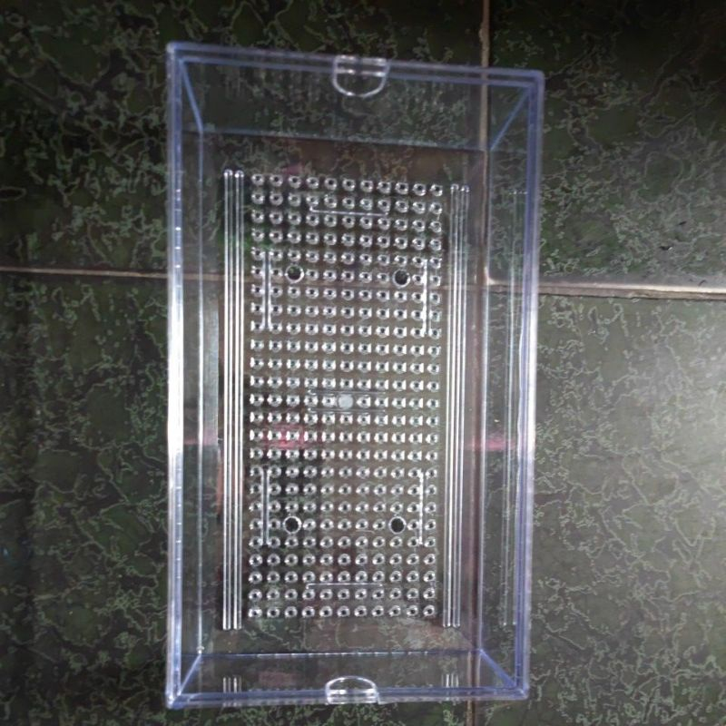 Khay thêm tầng lọc dàn mưa bằng mica hàng đẹp