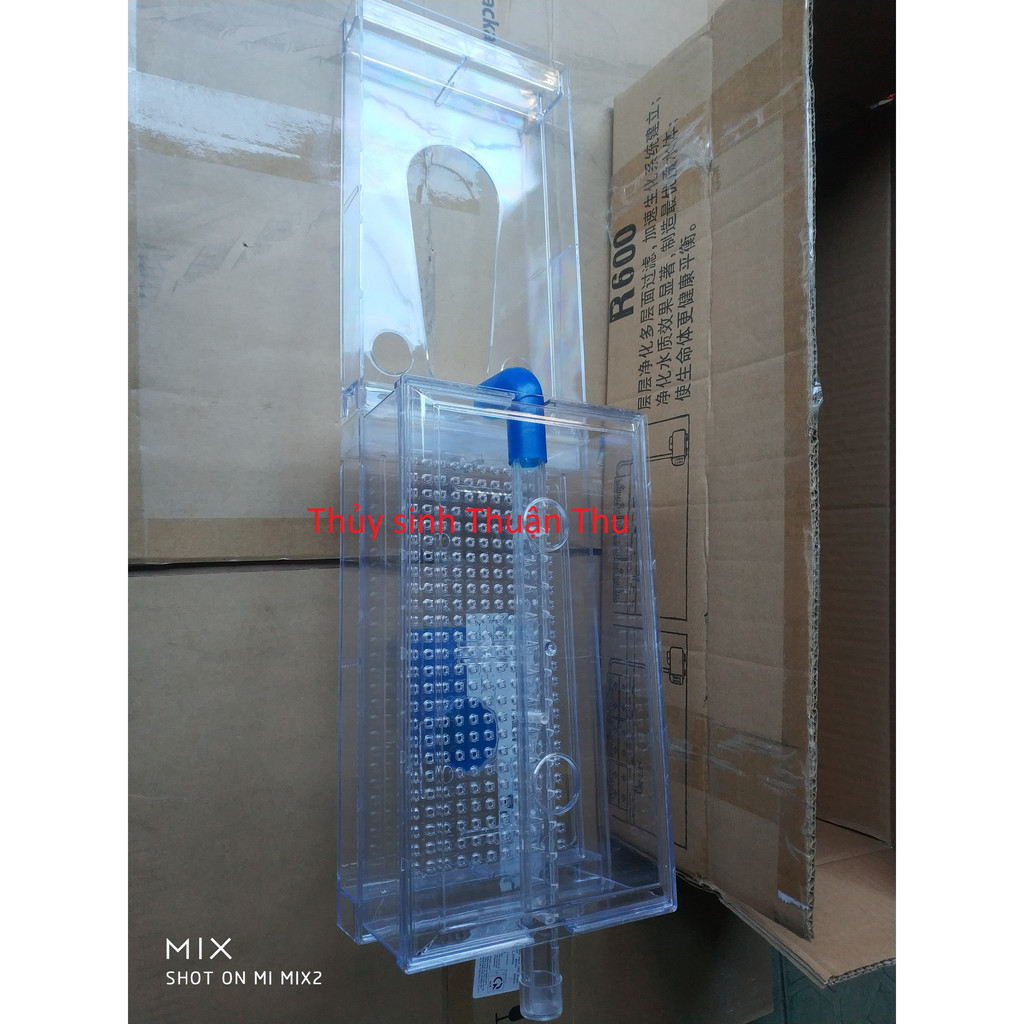 Khay thêm tầng lọc dàn mưa bằng mica hàng đẹp