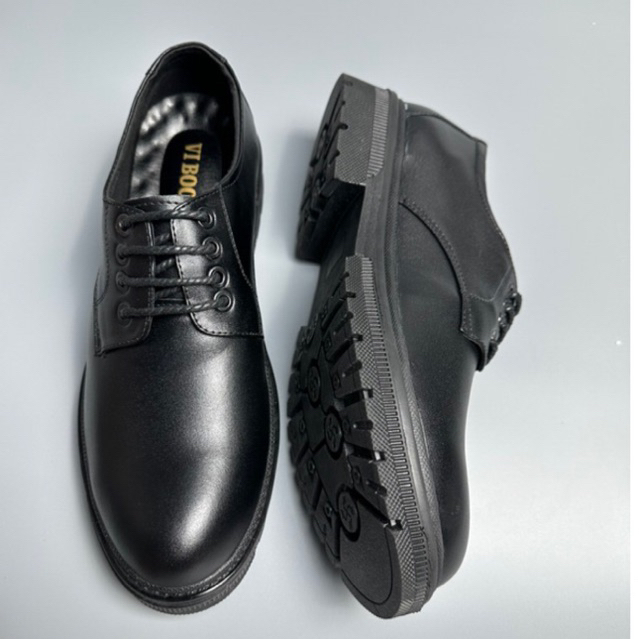 Giày Tây Nam Đốc Da Bò Đế Cao Su Dáng Derby Công Sở, Giày Da Nam Dr Martens Viboots Mũi Tròn Sang Trọng Mẫu Mới 2023 | BigBuy360 - bigbuy360.vn