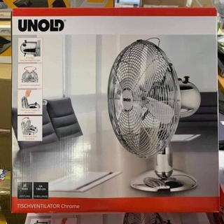 Quạt để bàn UNOLD 86830, quạt bàn nhỏ gọn, phong cách cổ điển, cấp độ điều chỉnh gió linh hoạt